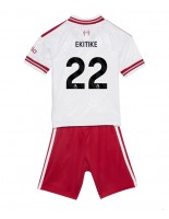 Liverpool Hugo Ekitike #22 Venkovní dres pro děti 2026-27 Krátký Rukáv (+ trenýrky)